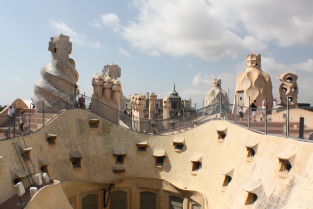 Designed by Antoni Gaudi in Barcelona