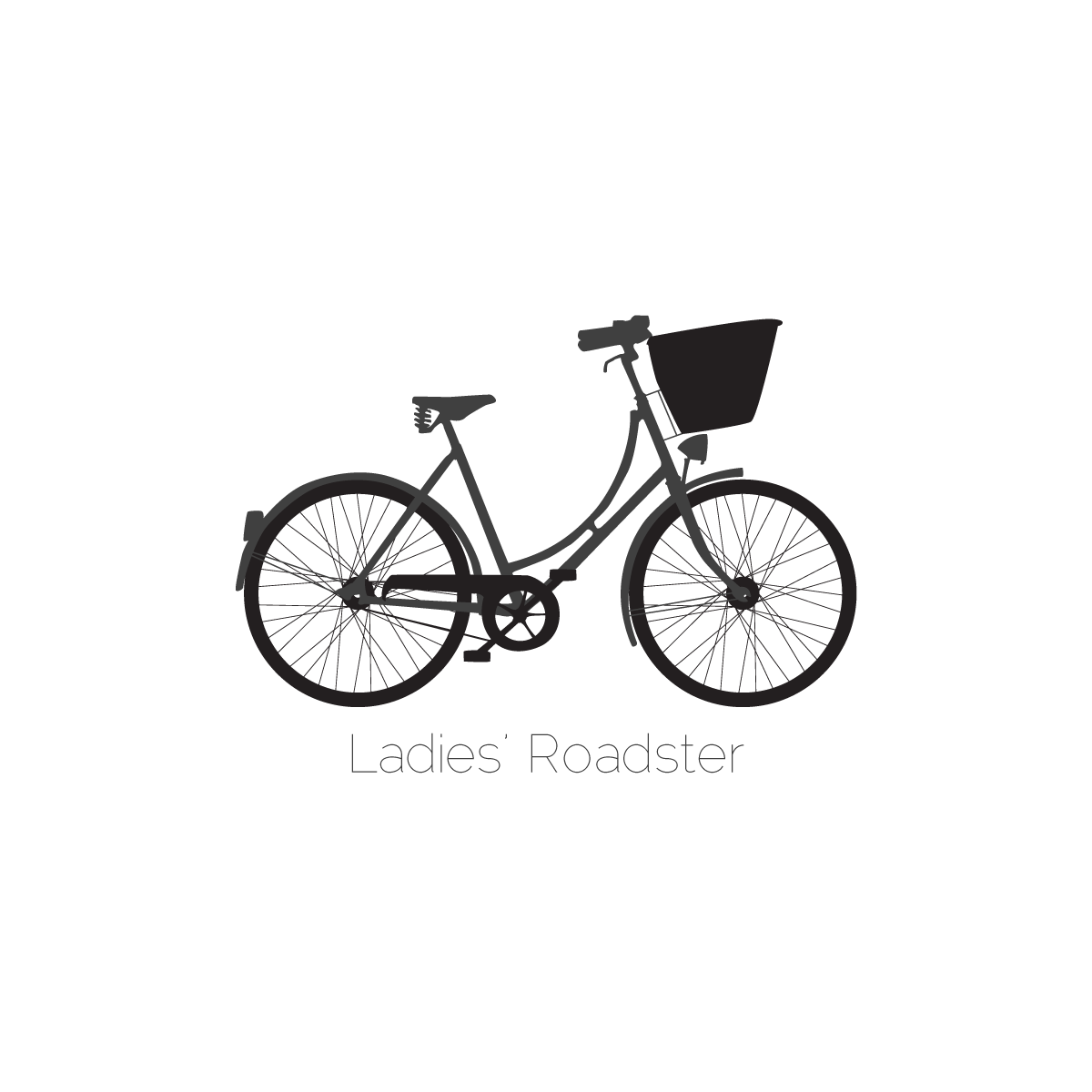 Vector Illustration of a Dutch bicycle